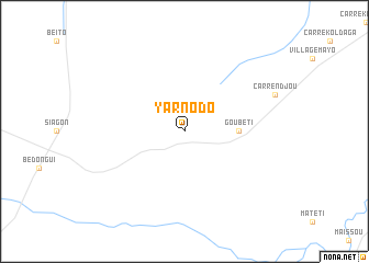 map of Yarnodo