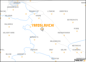 map of Yaroslavichi