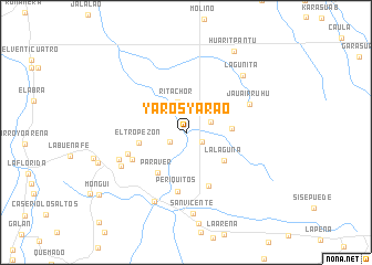 map of Yarosyarao