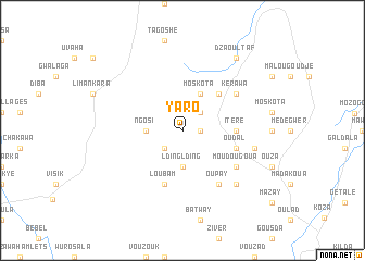 map of Yaro