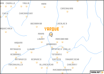 map of Yarque