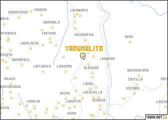 map of Yarumalito