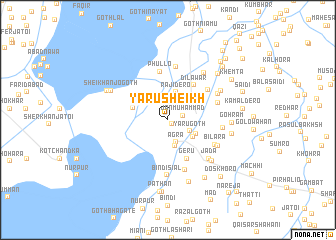 map of Yāru Sheikh