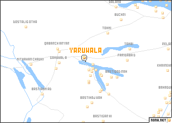 map of Yāruwāla