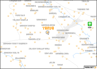 map of Yārvā