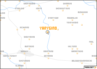 map of Yarygino