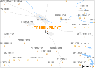 map of Yaseniv-Pilʼnyy