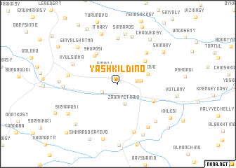map of Yashkil\