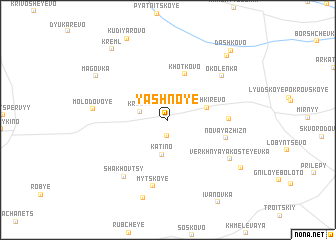 map of Yashnoye