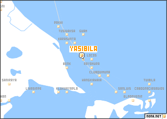 map of Yasibila