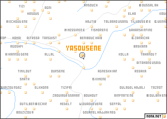 map of Yasousene