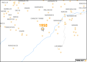 map of Yaso