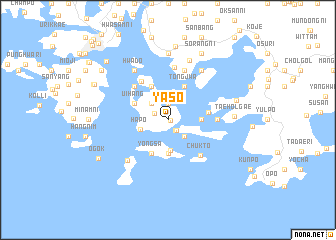 map of Yaso