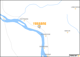 map of Yassane