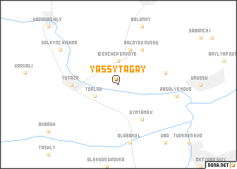 map of Yassy-Tagay