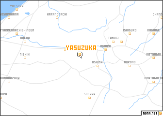 map of Yasuzuka