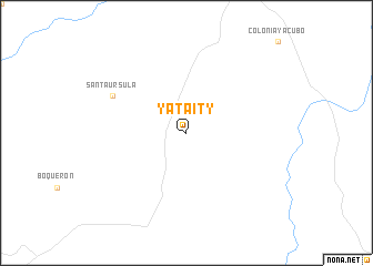 map of Yataity