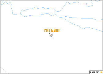 map of Yatebu-í