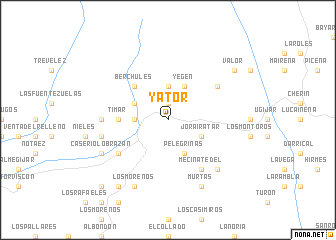 map of Yátor