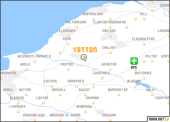 map of Yatton