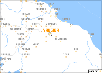 map of Yaugiba