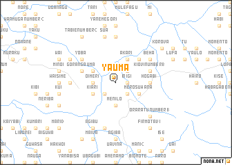 map of Yauma