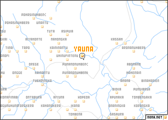 map of Yauna
