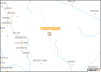 map of Yaurisque