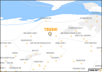 map of Yaushi