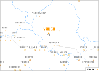 map of Yauso