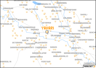 map of Yāvarī