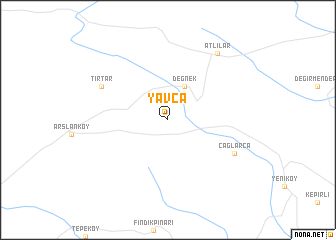 map of Yavca