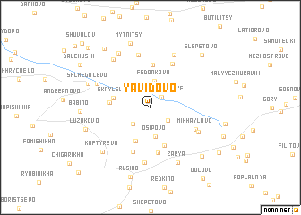 map of Yavidovo