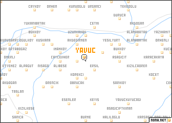 map of Yavuç