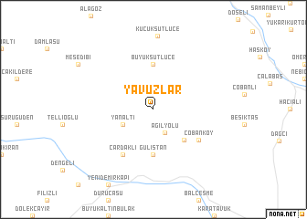 map of Yavuzlar