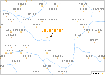 map of Yawnghong