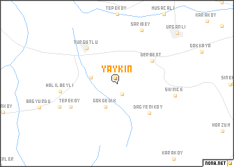 map of Yaykın