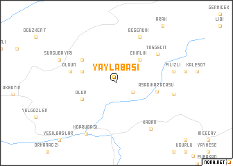 map of Yaylabaşı