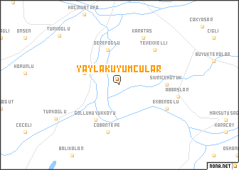 map of Yaylakuyumcular