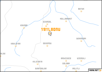 map of Yaylaönü