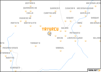 map of Yayurcu