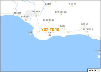 map of Yazitang