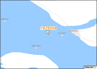 map of Yazovka