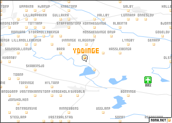 map of Yddinge