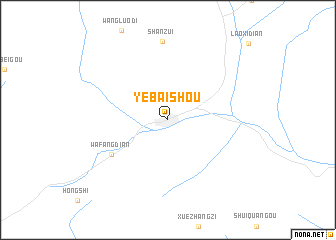 map of Yebaishou