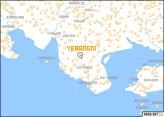 map of Yebang-ni