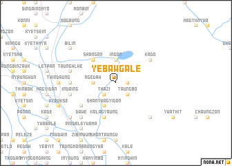 map of Yebawgale