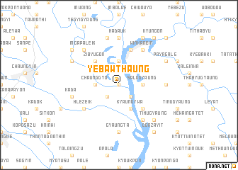 map of Yebawthaung