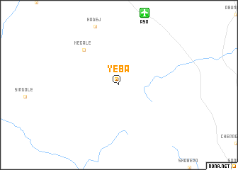 map of Yeba