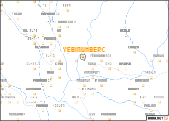 map of Yebi Number 2